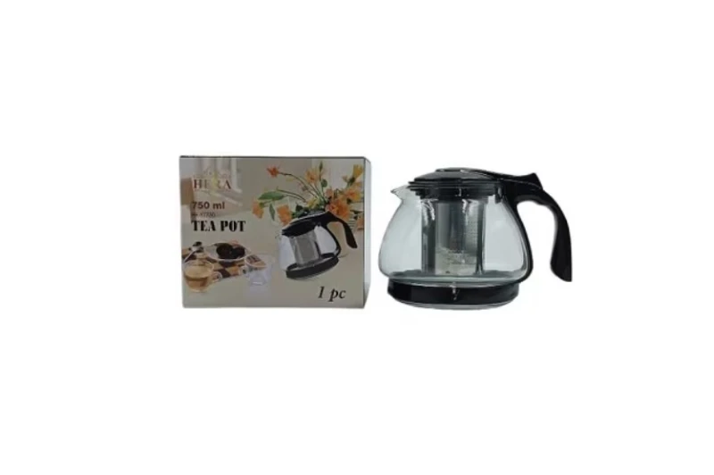 HERA CEAINIC STICLA INFUZOR 750ML HR-KT750 